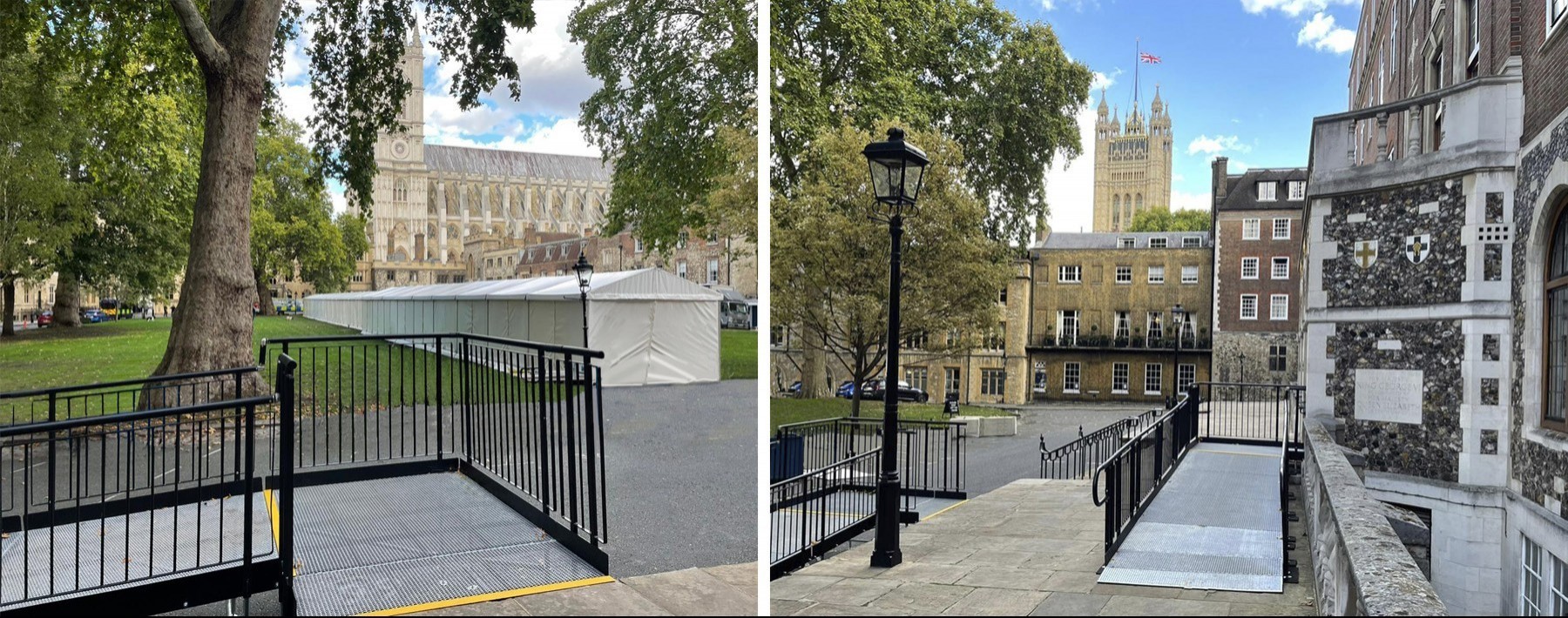 ramp on rent, Westminster Hall 